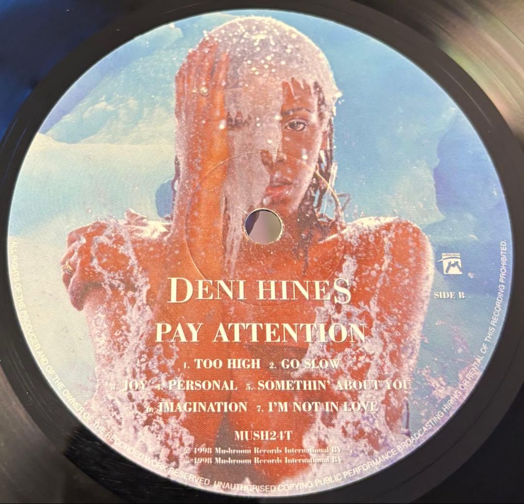(USED)Deni Hines - Pay Attention LPレコード