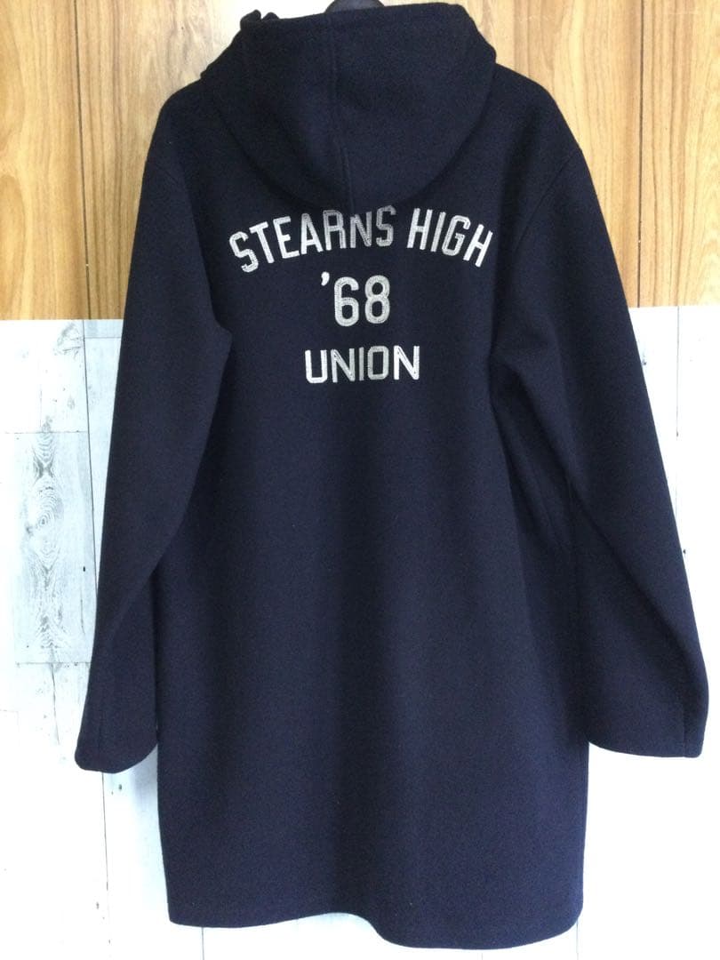 【超美品】フェローズ　メルトンウール　パーカーコート　サイズ42 XL