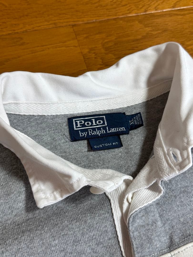 Polo Ralph Lauren ラガーシャツ XL ボーダー