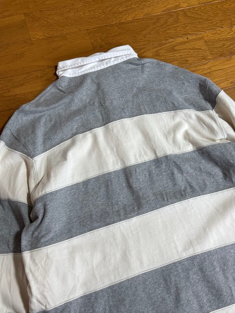 Polo Ralph Lauren ラガーシャツ XL ボーダー