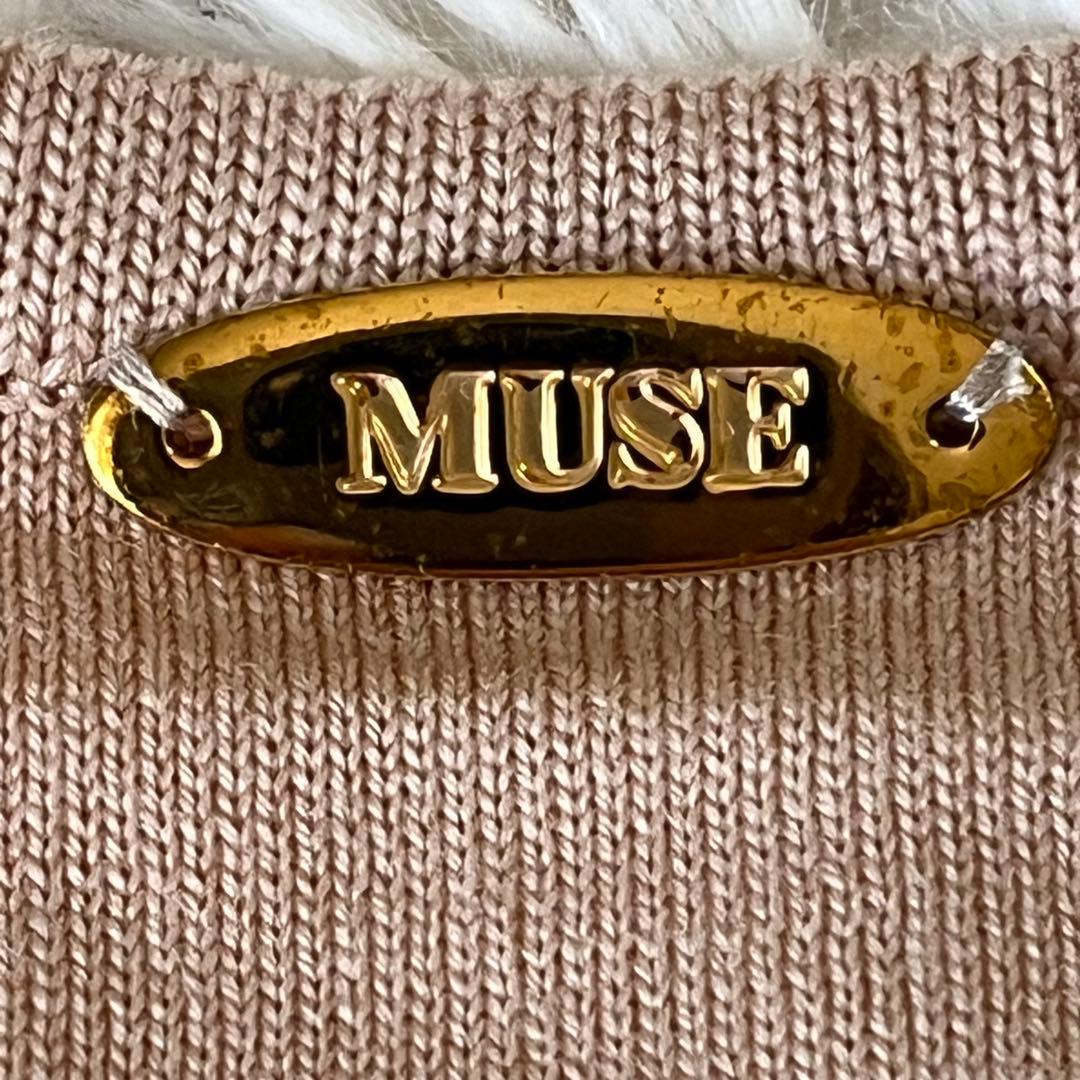 ✳️極美★MUSE ドゥーズィエムクラス 金ボタン 長袖 カーディガン36