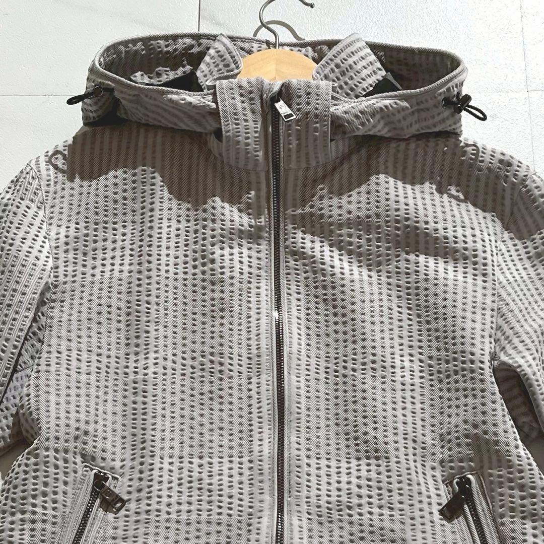 極美品★ブラックレーベルクレストブリッジ　サッカーシャドーパーカー　ブルゾン　L