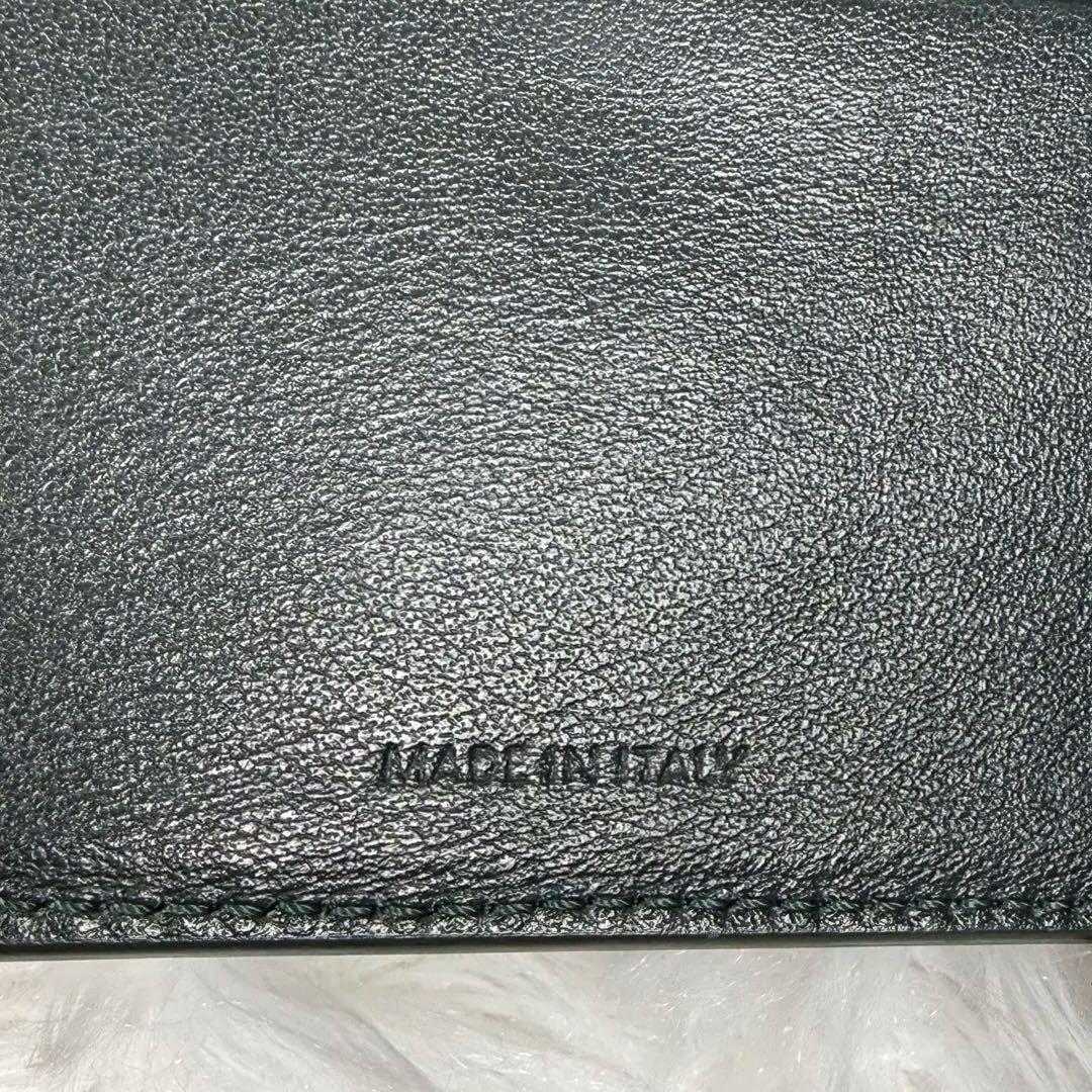 【極美品】CELINE セリーヌ 三つ折り財布 付属品完備グリーン 正規品