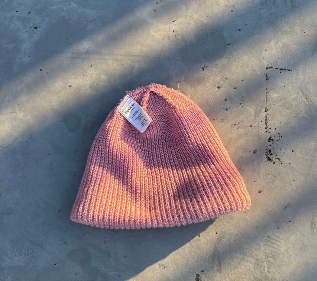 supreme ピンクビーニー