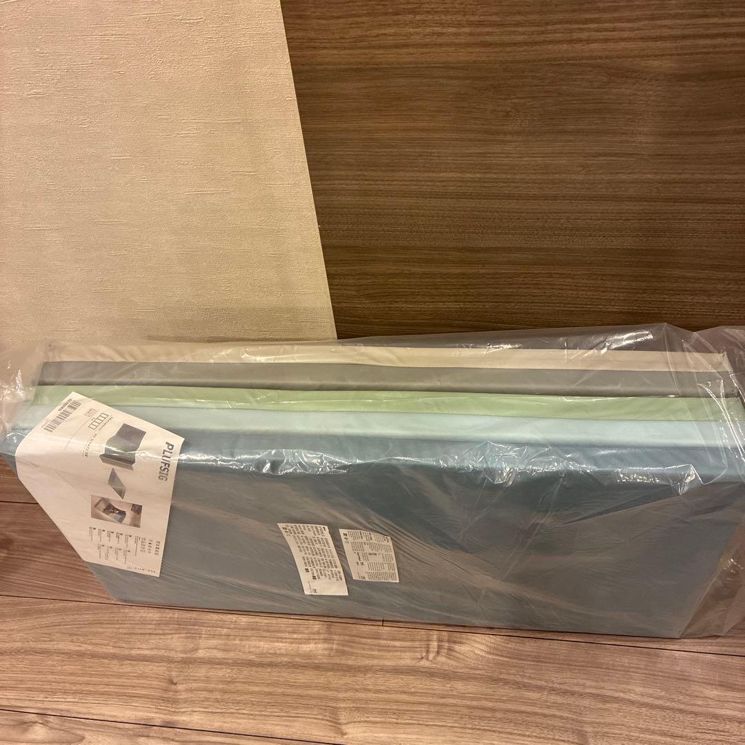 新品未開封　廃盤カラー　IKEAマットPLUFSIG ブルー　ジムマット