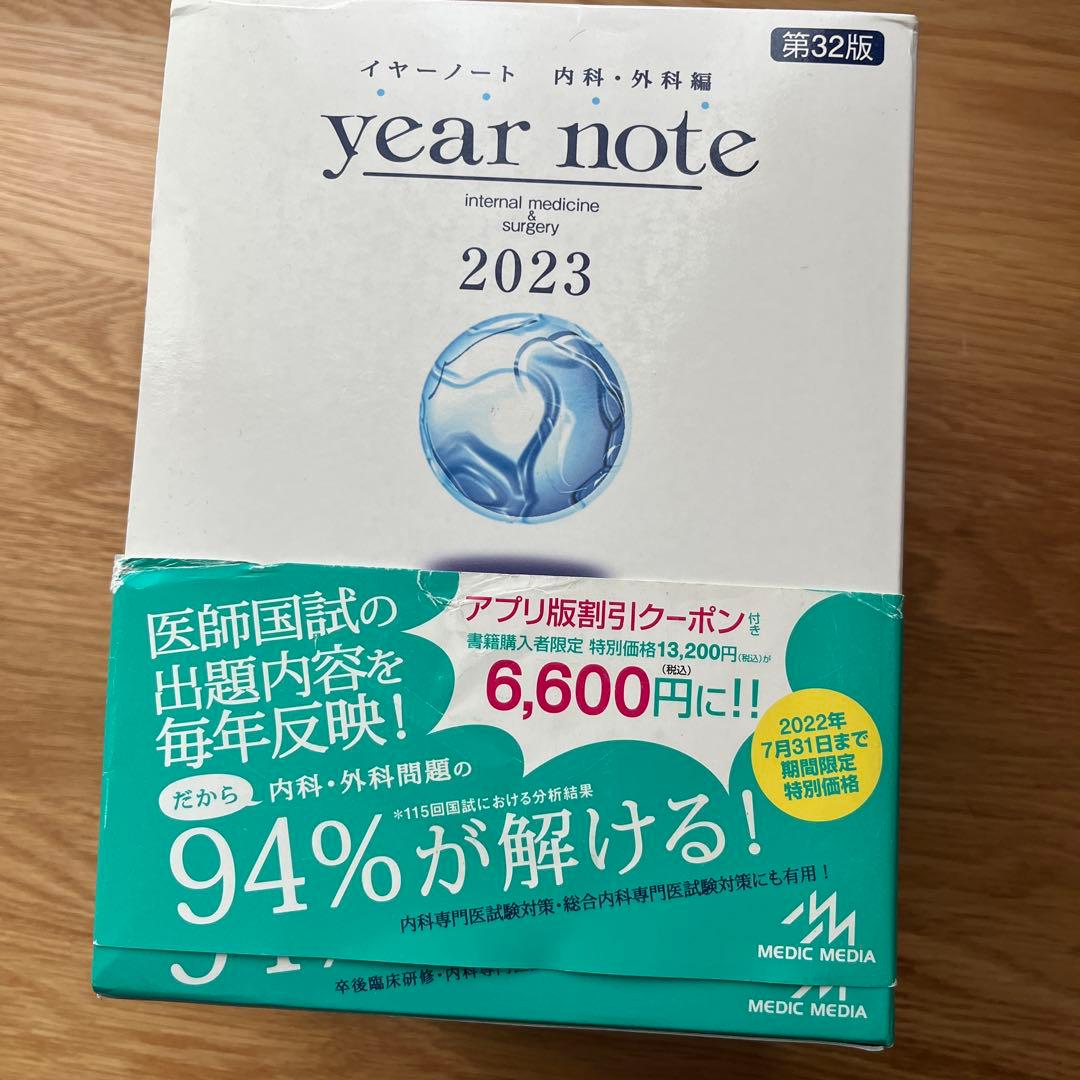 Year Note 2023 内科学・外科学