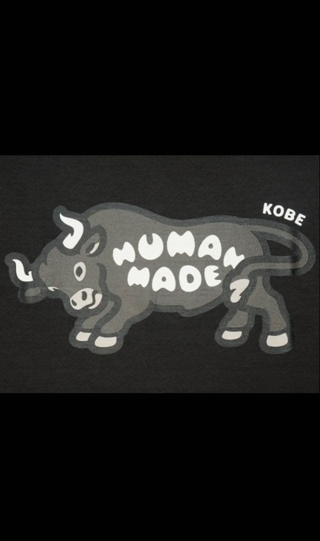 HUMAN MADE KOBE 牛グラフィックTシャツ