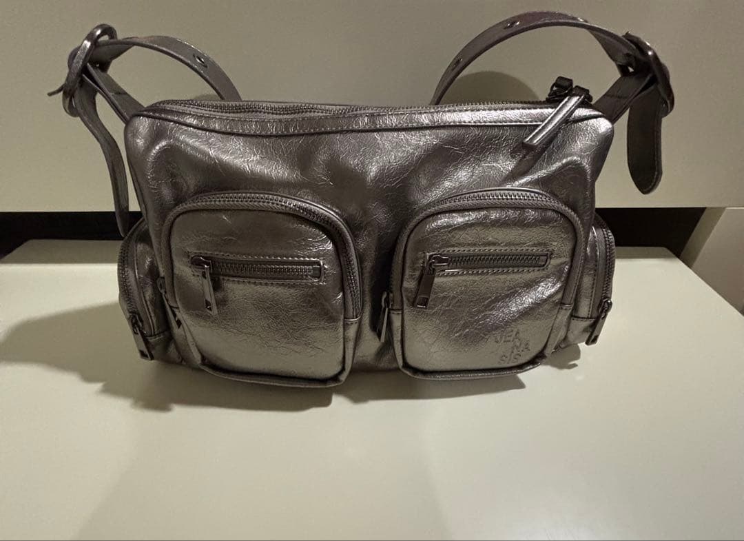 JEANASIS 4ポケットワンショルダーBAG シルバー