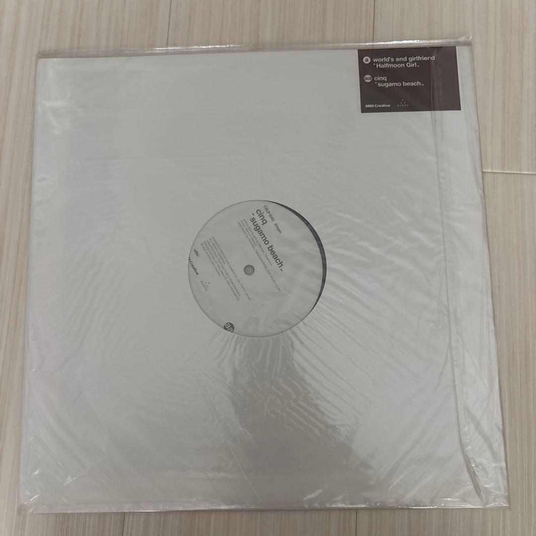 【希少レコード】WORLD'S END GIRLFRIEND / CINQ