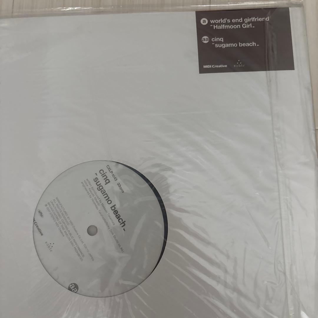【希少レコード】WORLD'S END GIRLFRIEND / CINQ