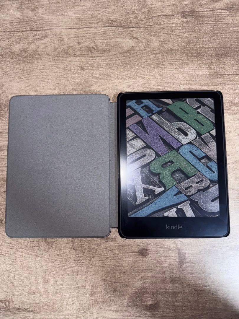 Amazon Kindle Colorsoft 保護フィルム・純正カバー付き