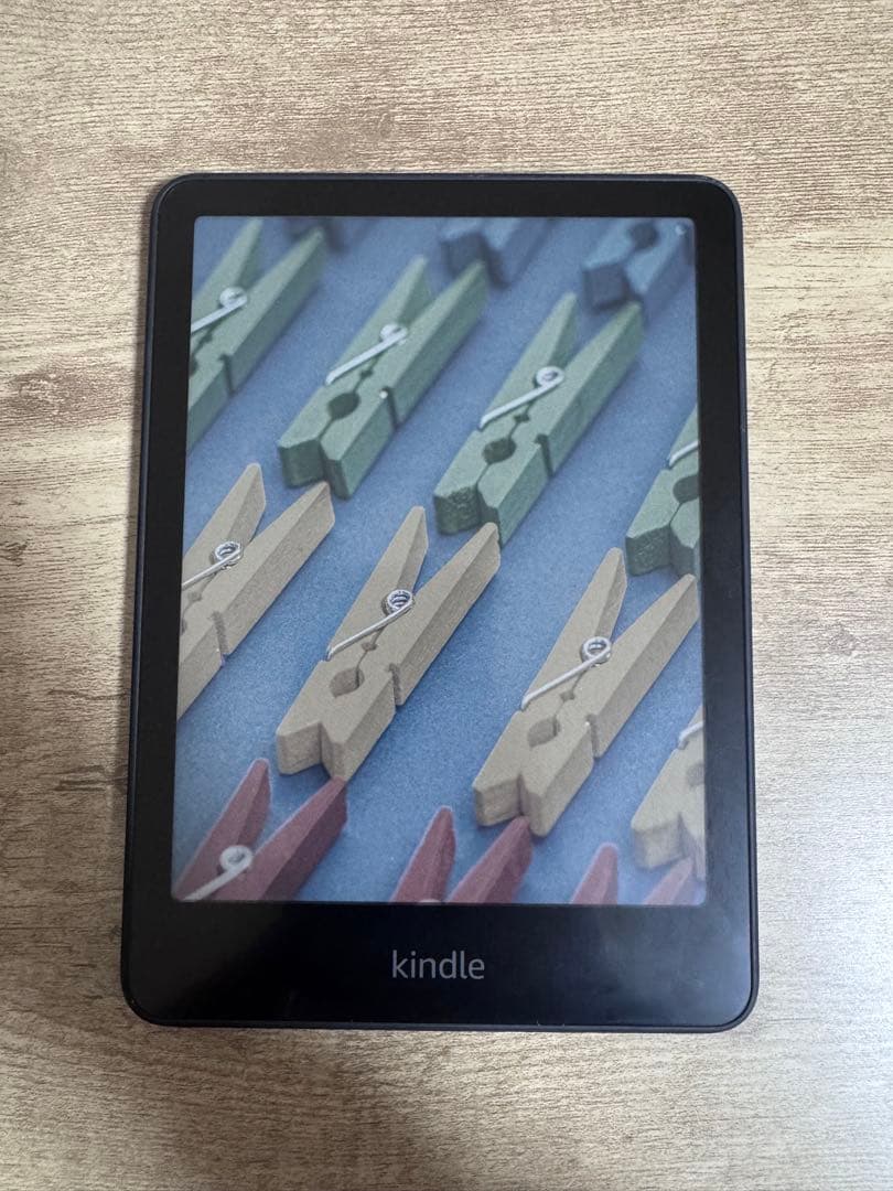 Amazon Kindle Colorsoft 保護フィルム・純正カバー付き