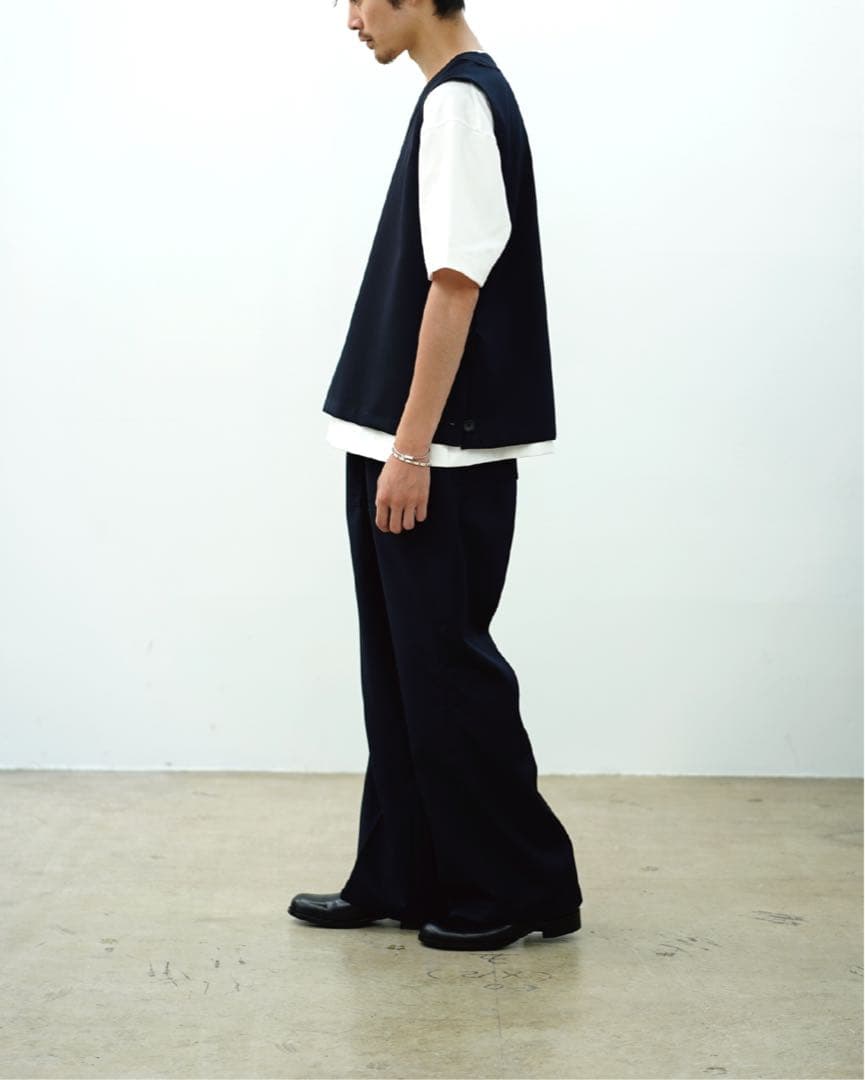 トップス RAINMAKER PULL OVER KARATE VEST B NAVY