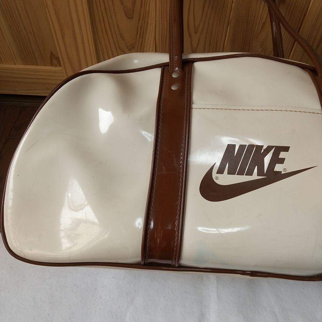 ナイキ　NIKE　エナメル　スポーツバッグ　1980年代