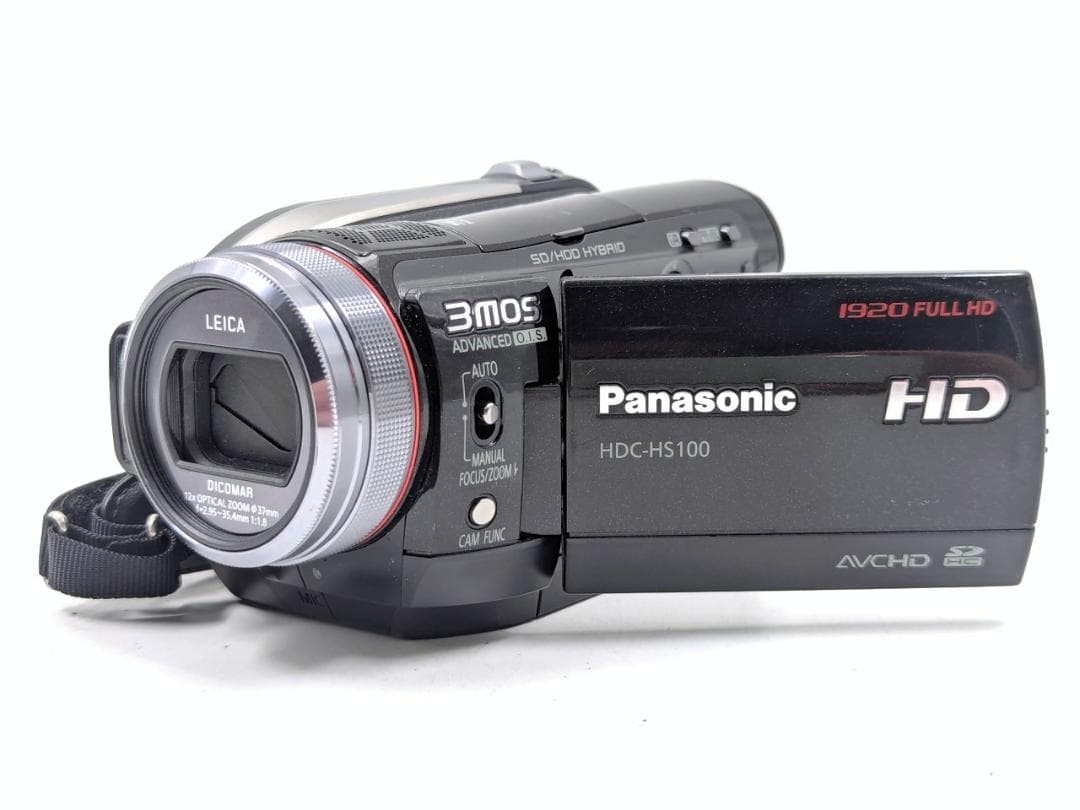 フルハイビジョン録画可能！Panasonic ビデオカメラ HDC-HS100