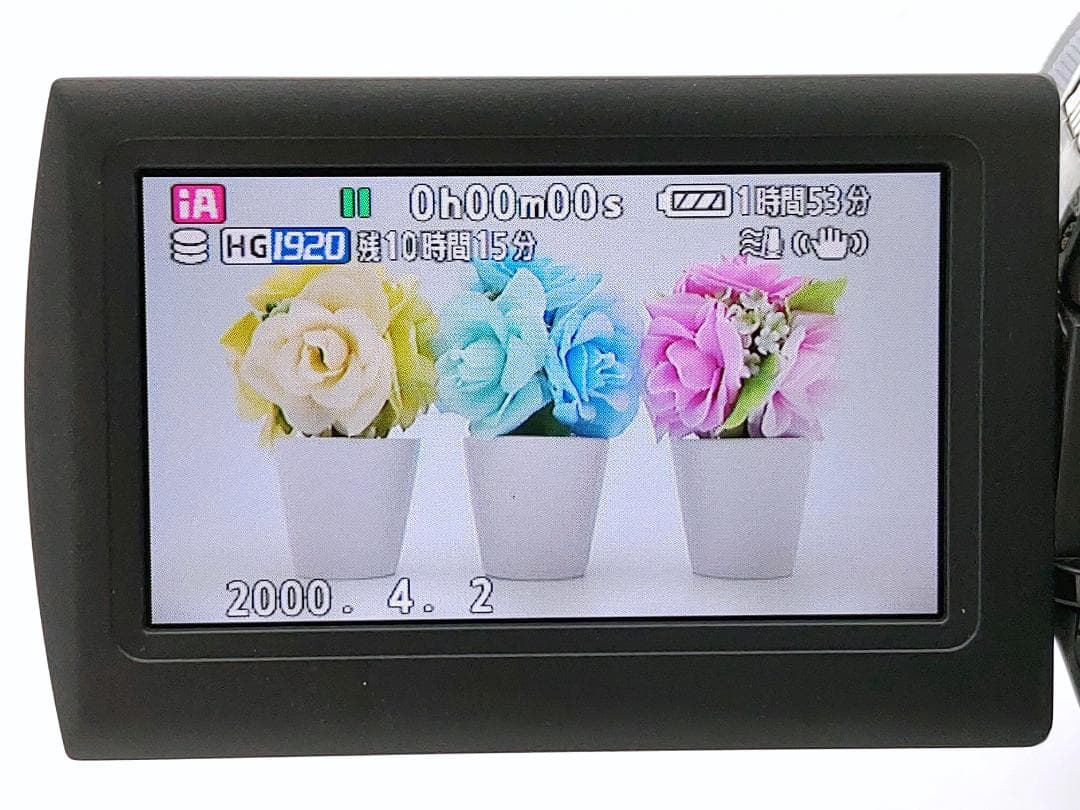 フルハイビジョン録画可能！Panasonic ビデオカメラ HDC-HS100