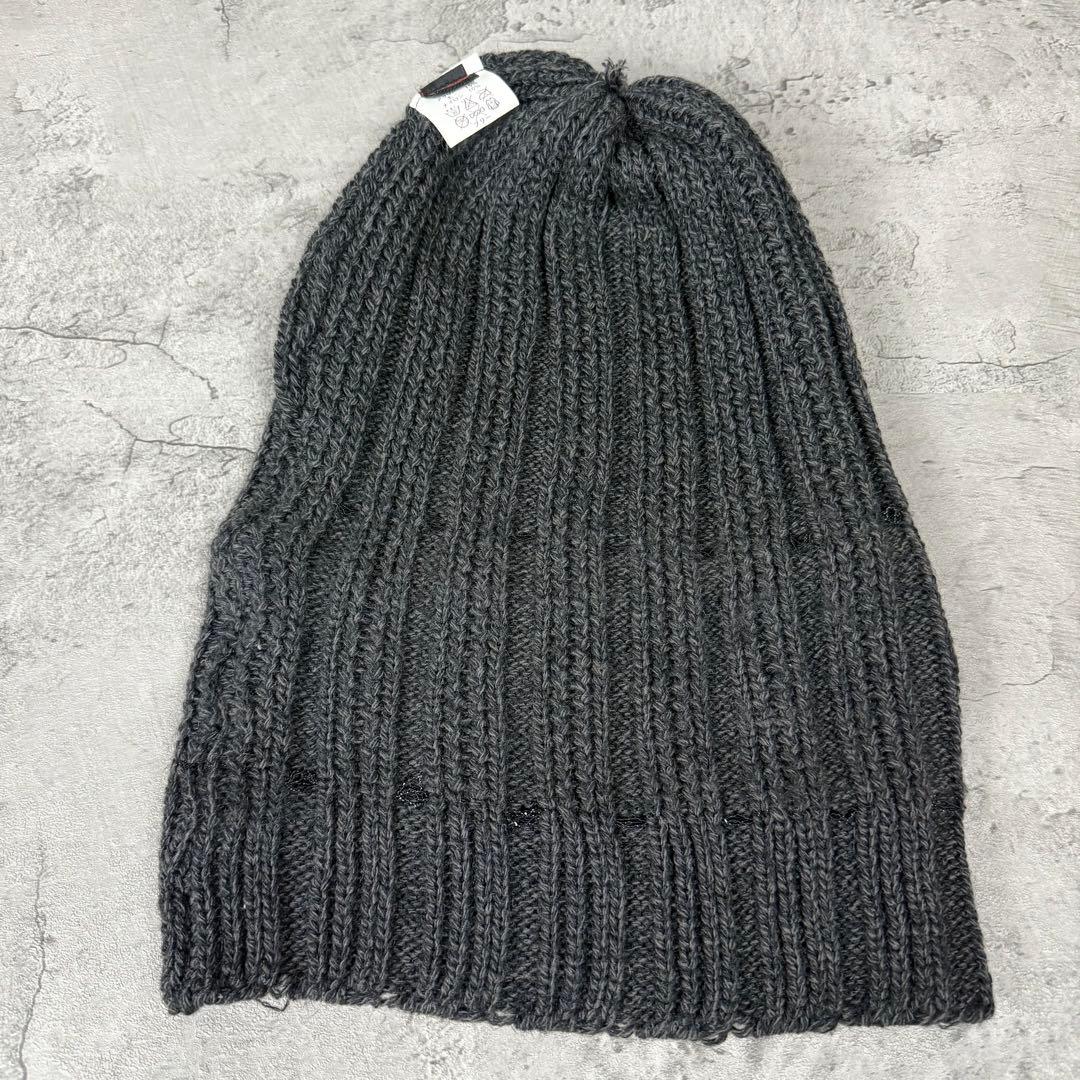 90's 00's OLD VANS バンズ　肉厚　リブニットキャップ　レトロ