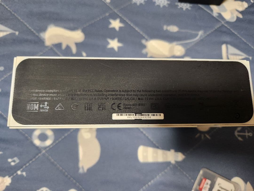 Nintendo Switch本体(箱無し) SDカード他込み