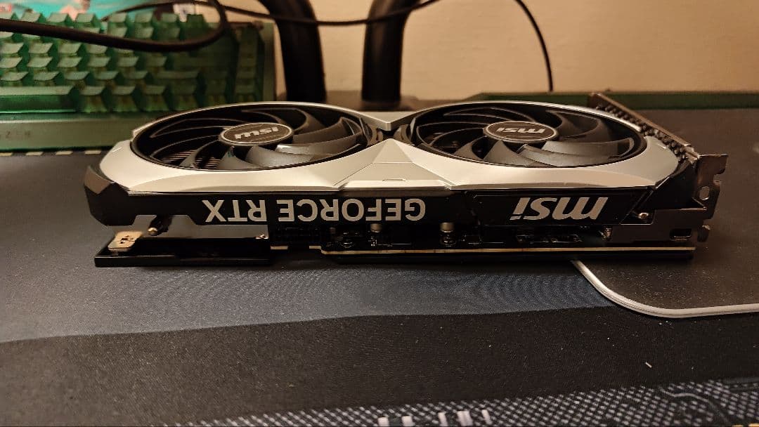 動作確認済 MSI RTX 4070 Super Ventus X2