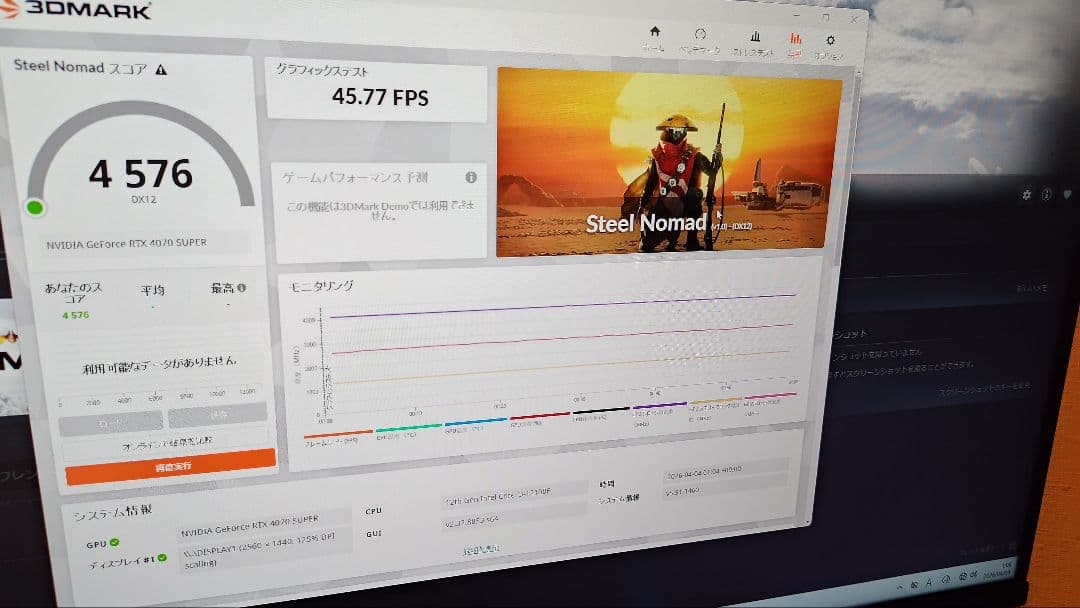 動作確認済 MSI RTX 4070 Super Ventus X2