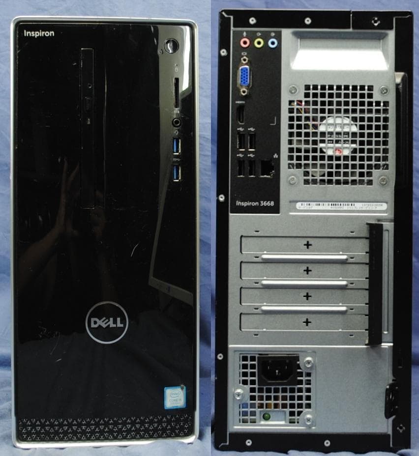 即戦力!Inspiron 3668/快適事務作業 無線Wi-Fi Office