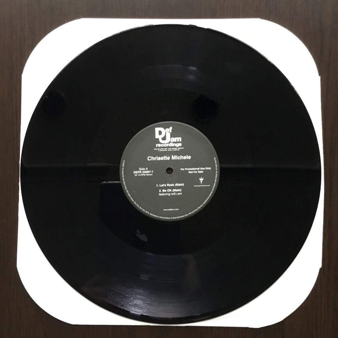 洋楽レコード　Chrisette Michele Let’s Rock WRRC