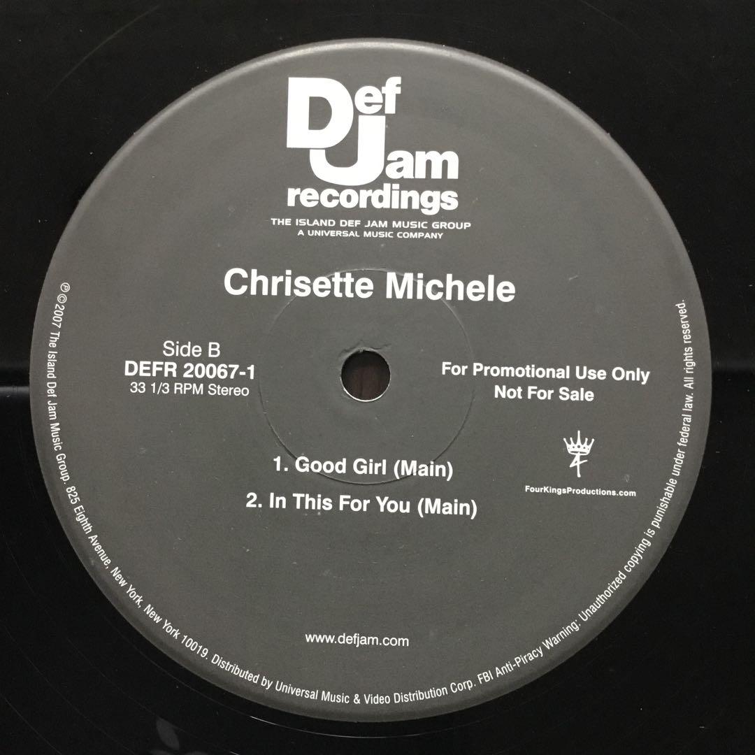 洋楽レコード　Chrisette Michele Let’s Rock WRRC