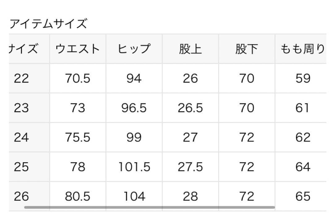 upper hights THE HIM ワイドストレートデニム　IENA 25