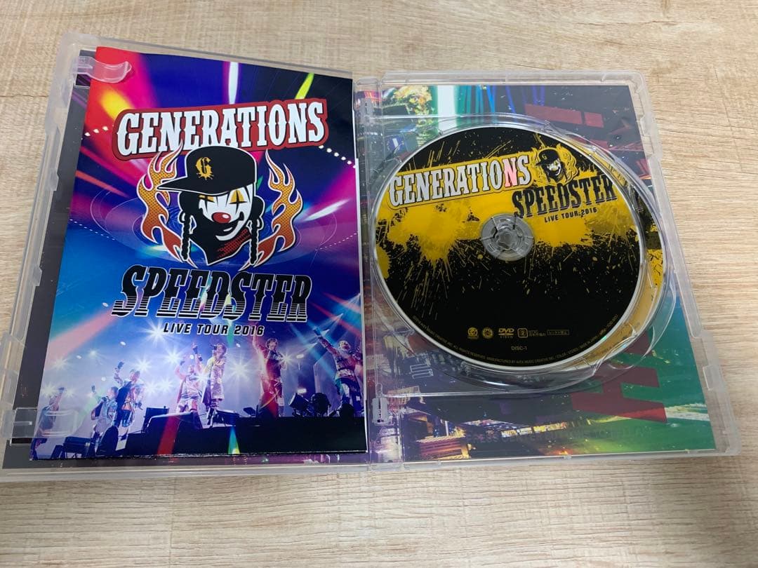GENERATIONS LIVEDVD 3枚セット
