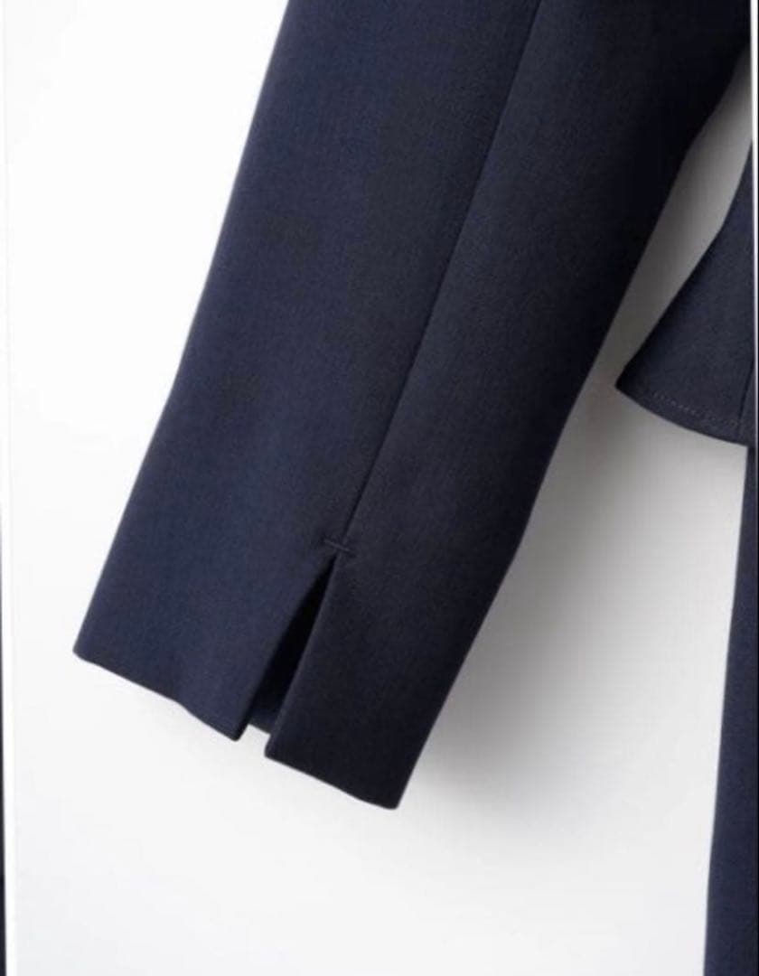 ワンピース Audire Cheer up peplum dress (Navy)