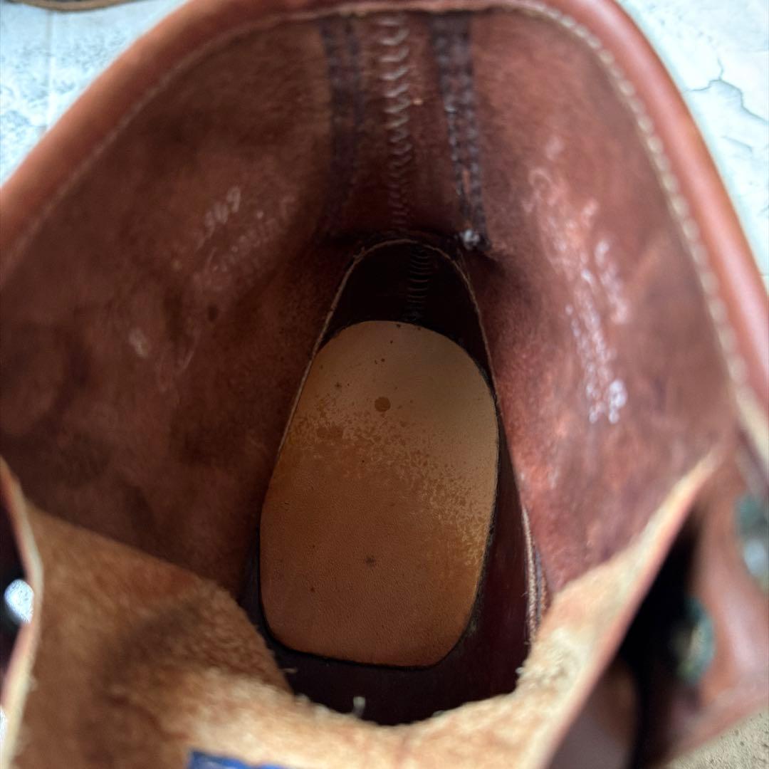 80s Russell Moccasinラッセルモカシン モカシンブーツ US8
