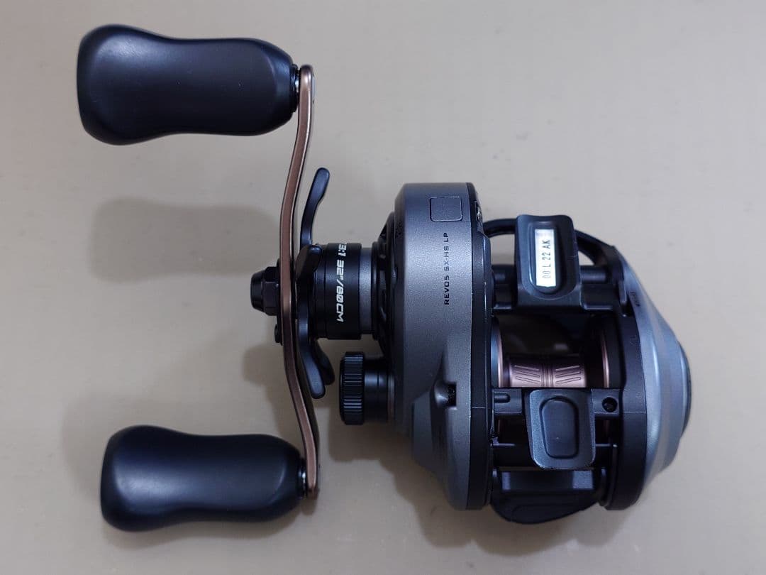 【オーバーホール済】ABUGarcia レボ 5 SX-HS 7.3:1