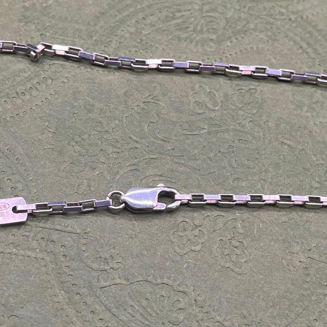 美品✨グッチ ベネチアンチェーンネックレス シルバー925 47cm