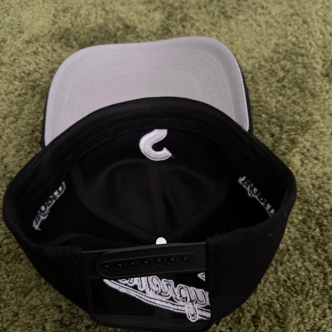 最終値下げSupreme 黒 ベースボールキャップ