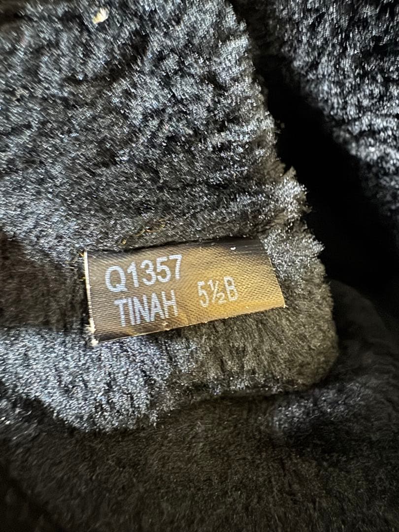 【美品】COACH コーチ ブーツ TINAH シグネチャー 5.5B 22.5