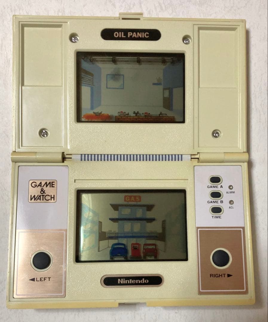 【訳あり】ゲームウォッチ　オイルパニック
