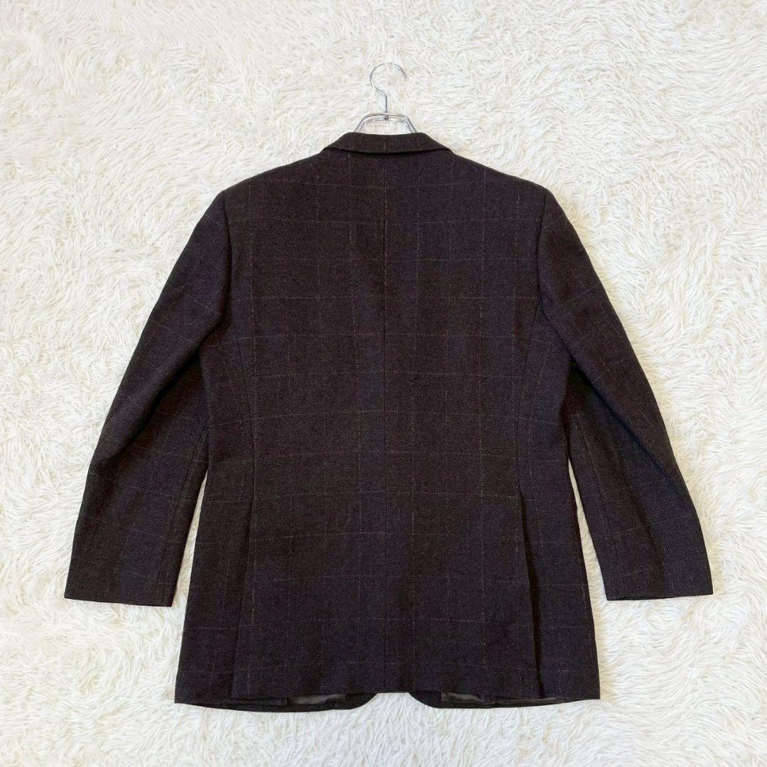 BURBERRY　LONDON jacket　カシミヤ混　チェック　ジャケット