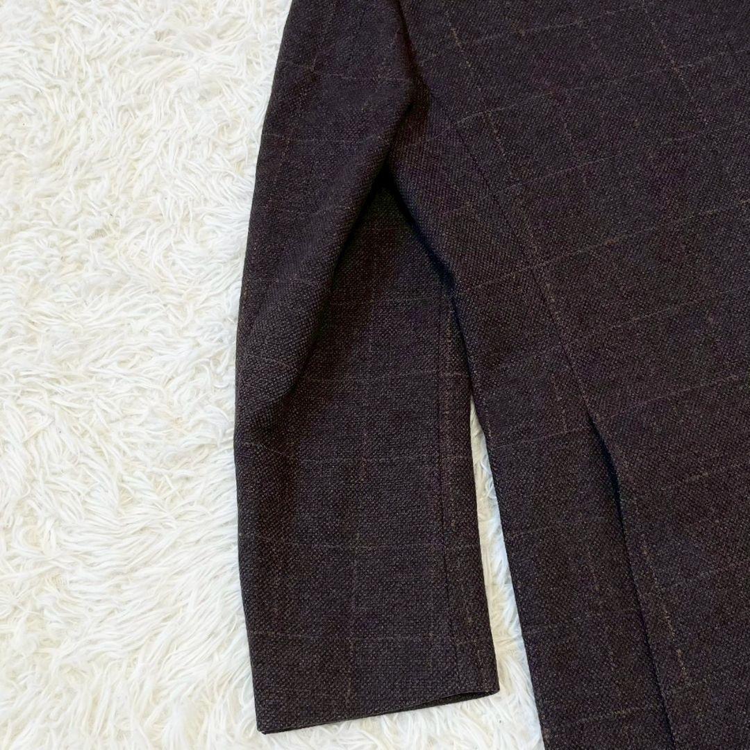 BURBERRY　LONDON jacket　カシミヤ混　チェック　ジャケット