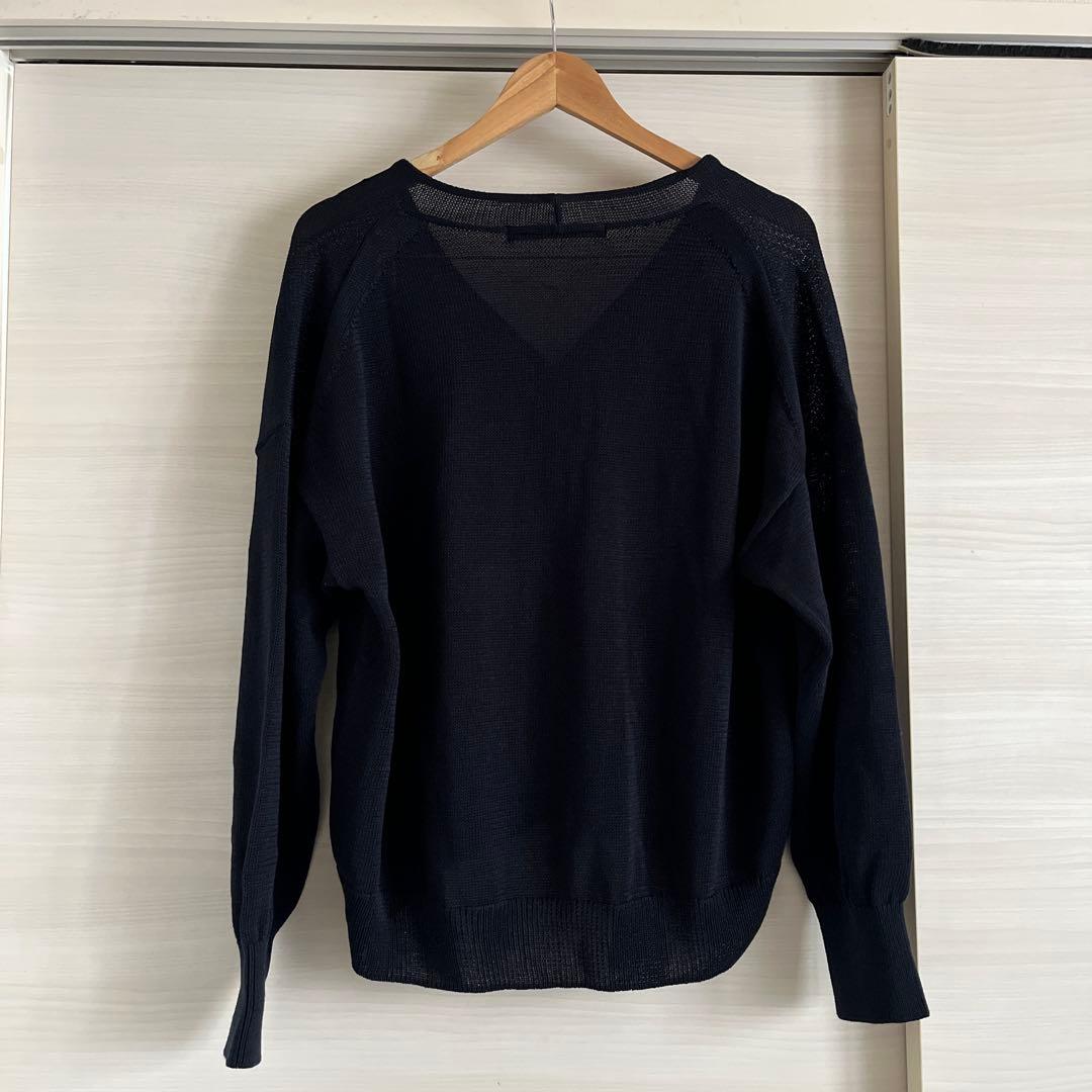 美品 FRAMeWORK GIMA Vネック コットンカーディガン