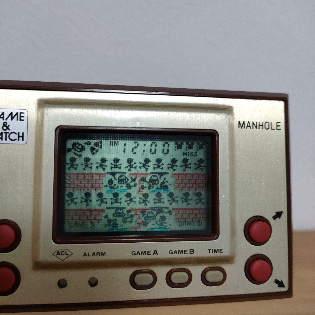 ゲーム＆ウォッチ　マンホール　ニンテンドー　任天堂　　メンテナンス済み