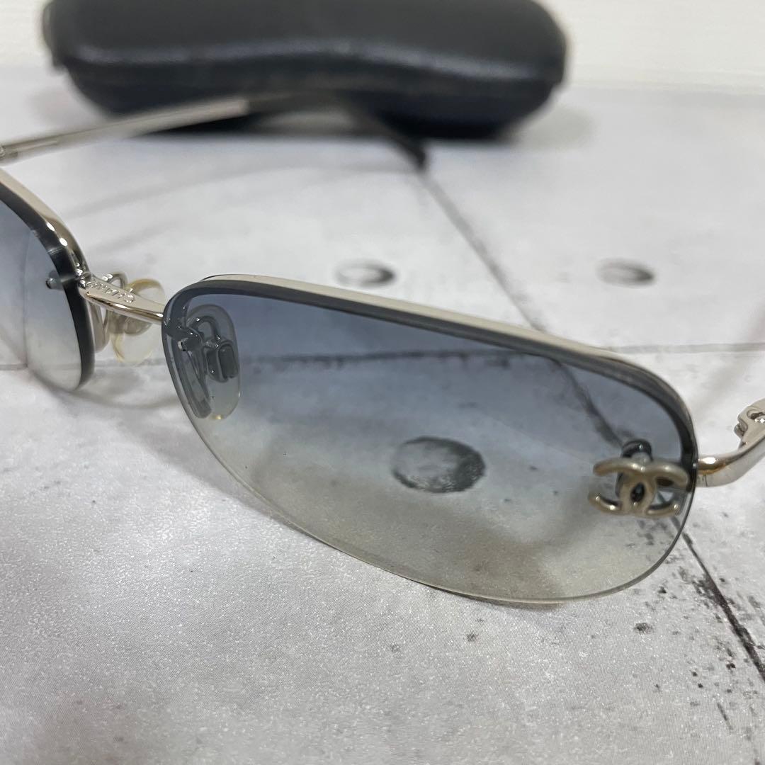 CHANEL シャネル 4099 サングラス ココマーク ブルーグラデーション