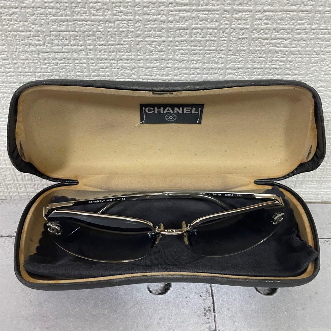 CHANEL シャネル 4099 サングラス ココマーク ブルーグラデーション