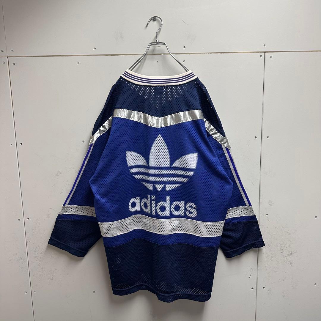 デサント製　adidas 80s ゲームシャツ
