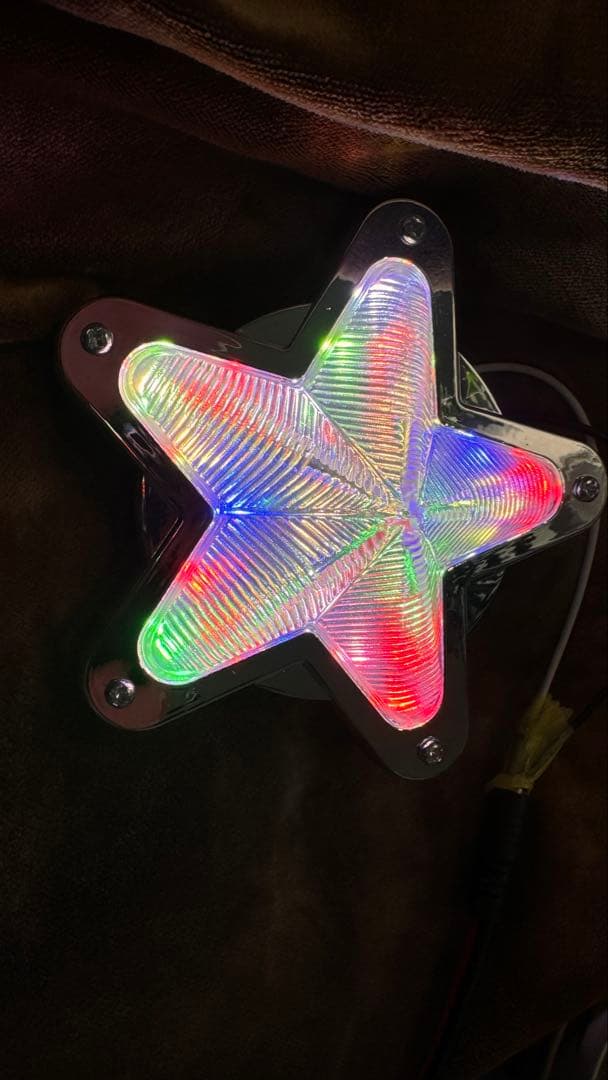 しげ9番　星型マーカーランプ　サイドマーカー　ホタルランプ　バイクなどに