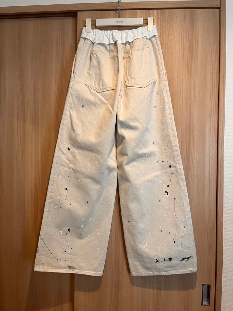 新品♪CHIEKO+ marvelt painted pants 38 チエコ