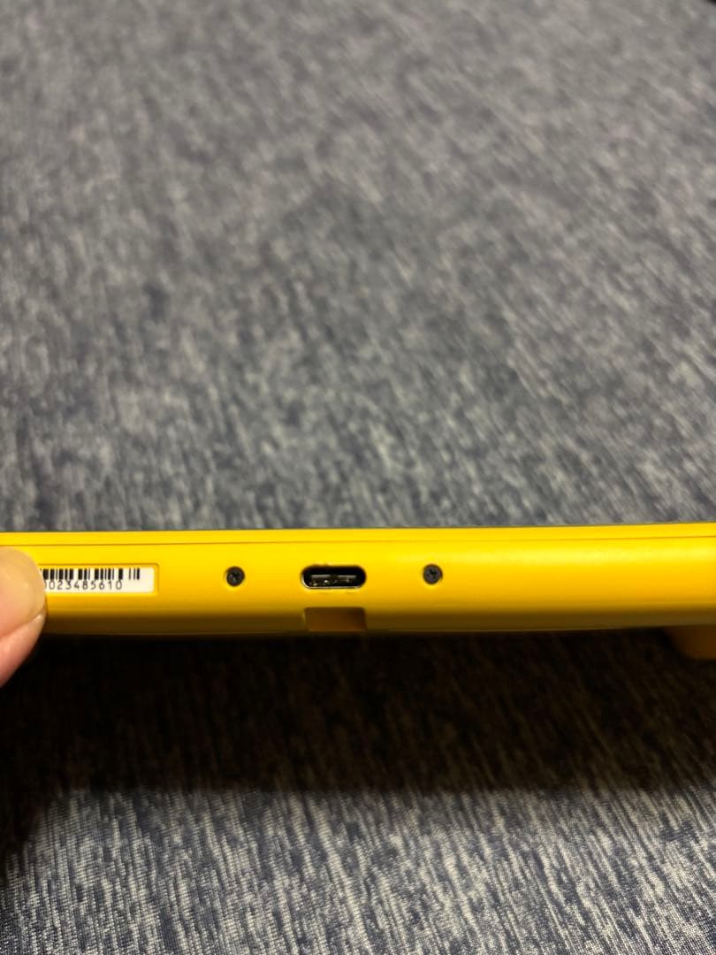 Nintendo Switch Lite イエロー　ジャンク品　部品取りに