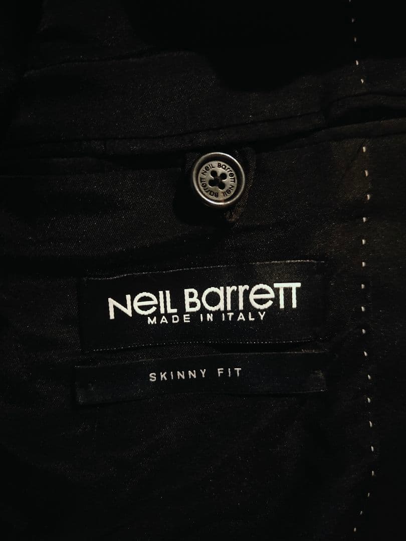 美品 Neil Barrett ラペル切替テーラードジャケット タキシード