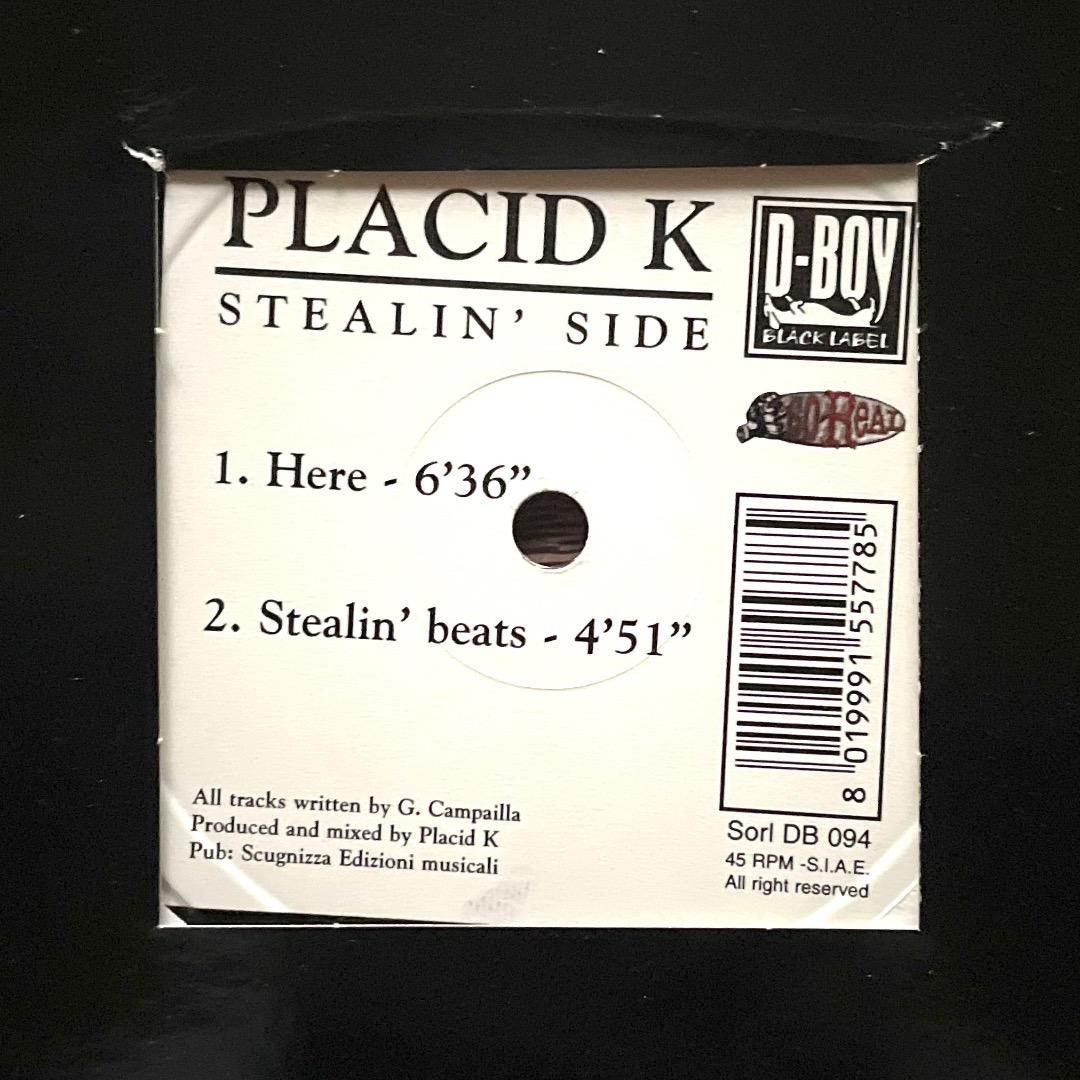 Placid K – Steal-N-Beats E.P. レコード 12\"