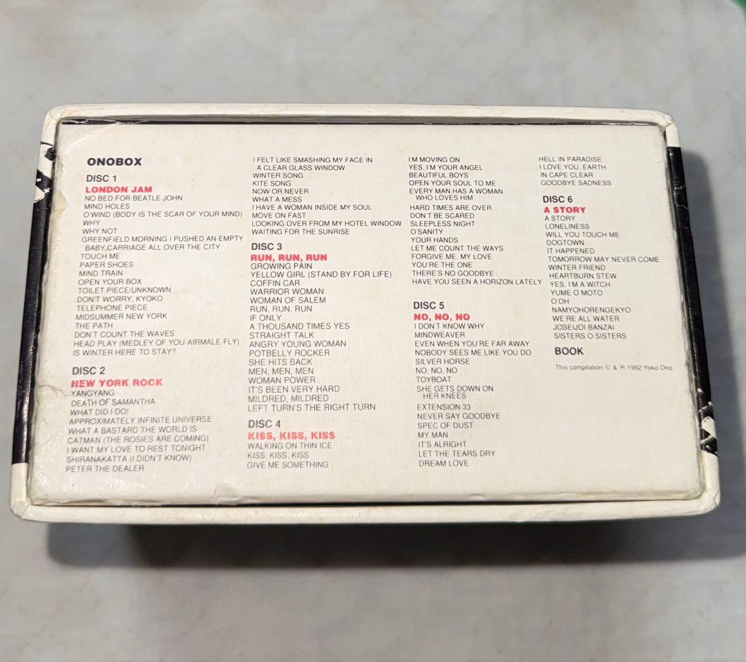 6×CD-BOX！国内版！オノ・ヨーコ / YOKO ONO / ONOBOX
