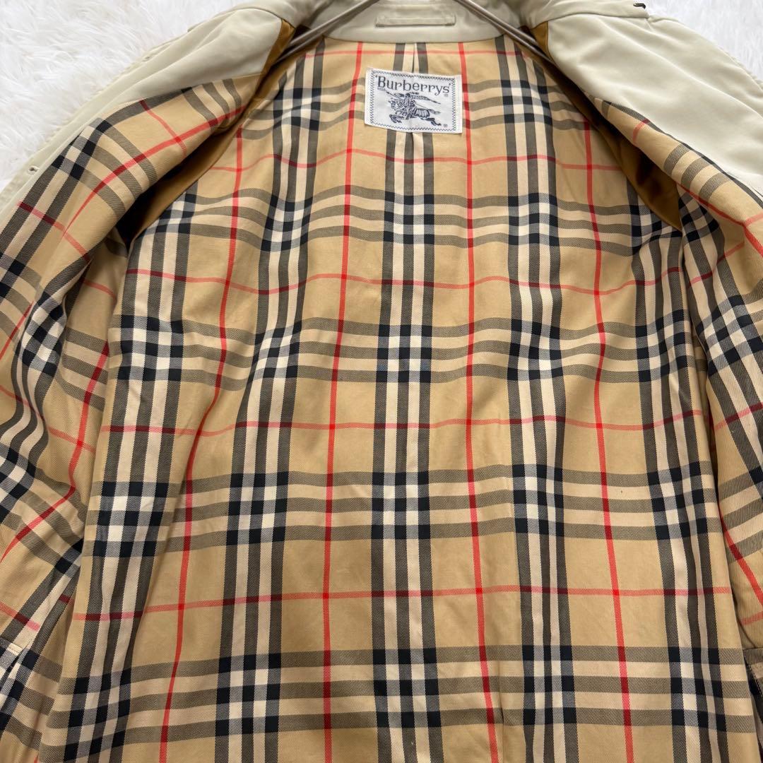 Burberry トレンチコート ノバチェック ロング丈 ベージュ ベルト付